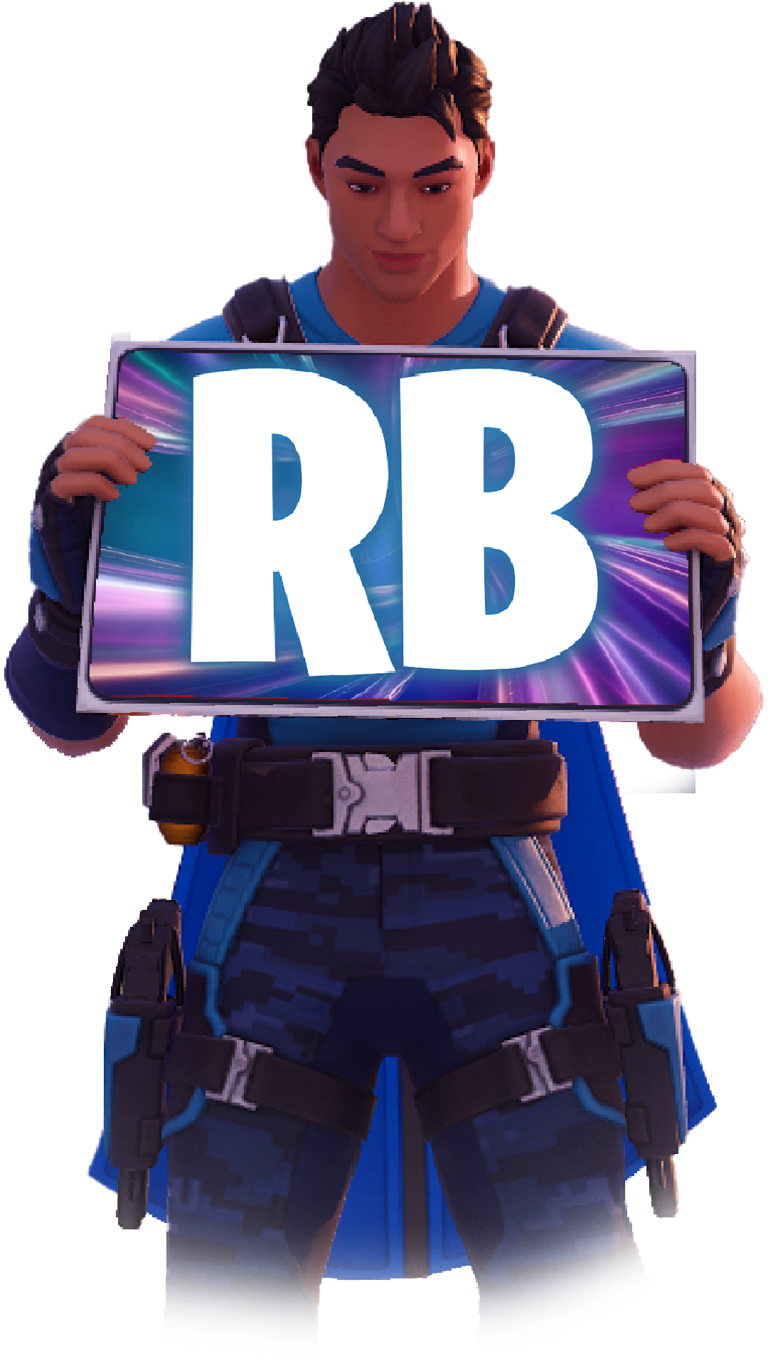 image de renard bleu qui tiens une pdp